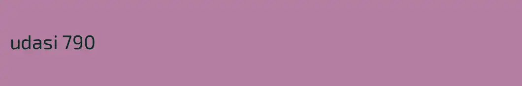 udasi 790